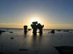 Raukar auf Fårö in Schweden
