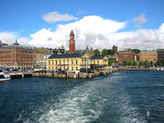 Blick auf Helsingborg in Südschweden