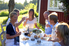 Mittsommer in Schweden feiern