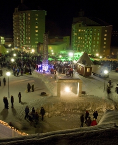 Schneefestival in Kiruna