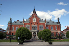 Rathaus von Umeå in Schweden