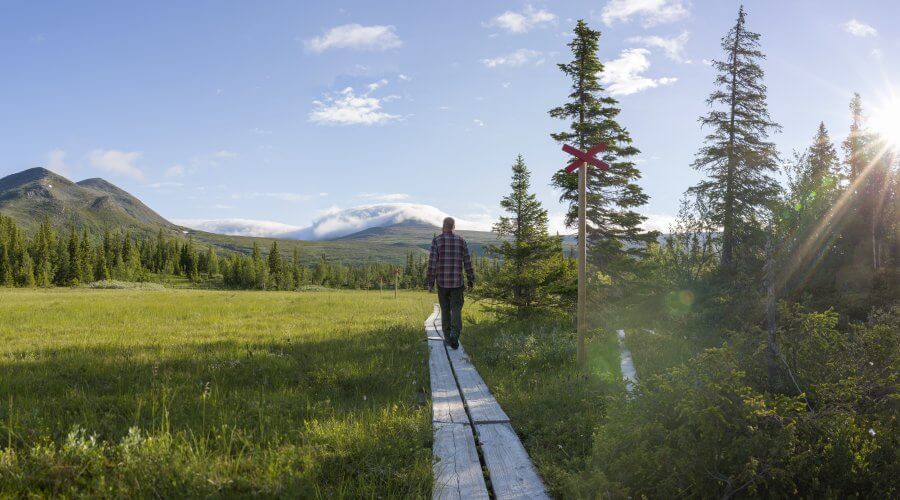 Wandern in Västerbotten