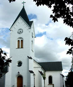 Kirche von Ängelholm in Skåne, Schweden