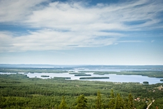 Der Siljan-See in Dalarna