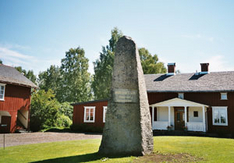 Gedenkstein an John Ericsson bei Filipstad