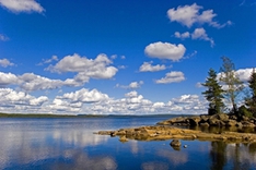 Der See Stora Gla in Värmland