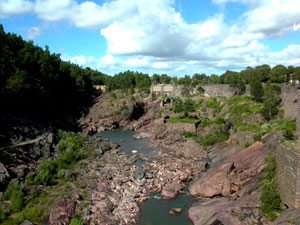 Götaälv-Wasserfall bei Trollhättan