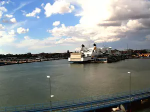 Fährhafen Trelleborg in Schweden mit Verbindungen nach Travemünde, Rostock und Sassnitz
