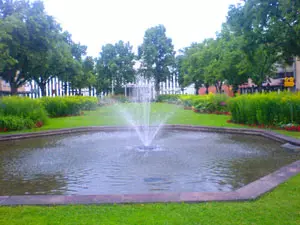 Park in Sandviken, Schweden