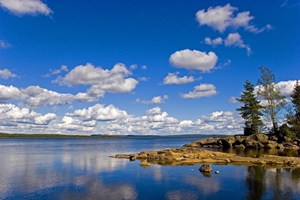 Der See Stora Gla in Värmland